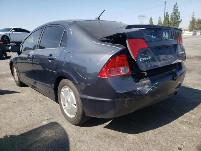 Photo 3 from auction – 2008 HONDA CIVIC HYBR with VIN JHMFA36278S016020