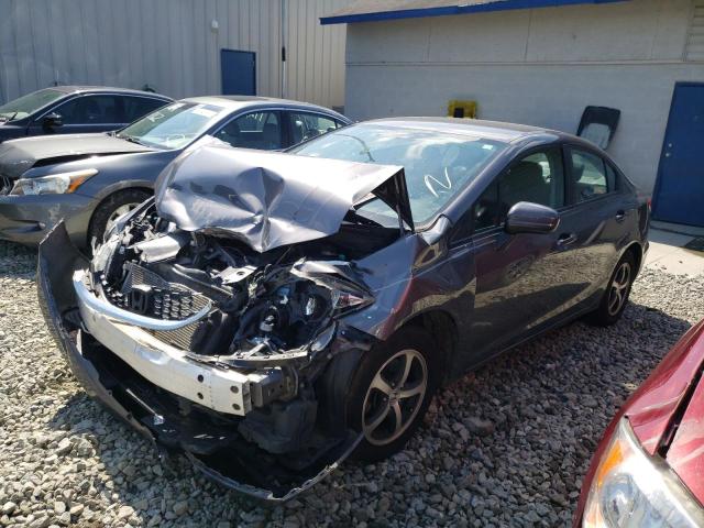 Photo 2 from auction – 2015 HONDA CIVIC SE with VIN 2HGFB2F73FH561335