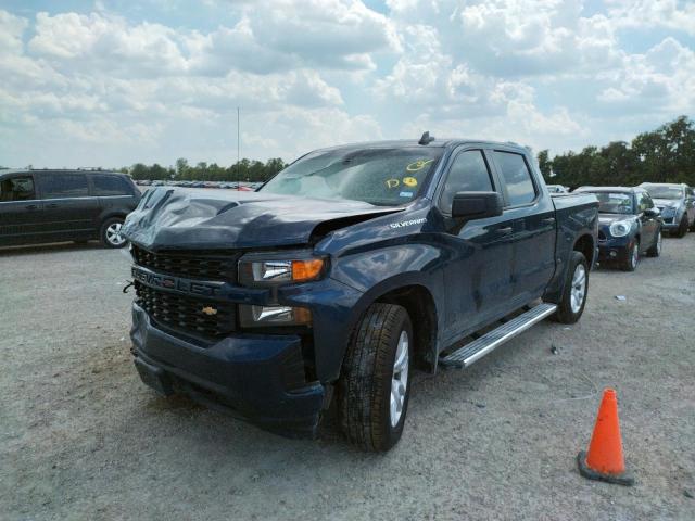 Photo 2 from auction – 2021 CHEVROLET SILVERADO with VIN 1GCPWBEH1MZ159201