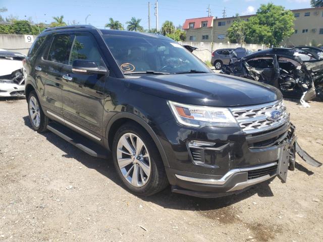 FORD EXPLORER L 2018 with VIN 1FM5K7F85JGA43484 - Photo from auction