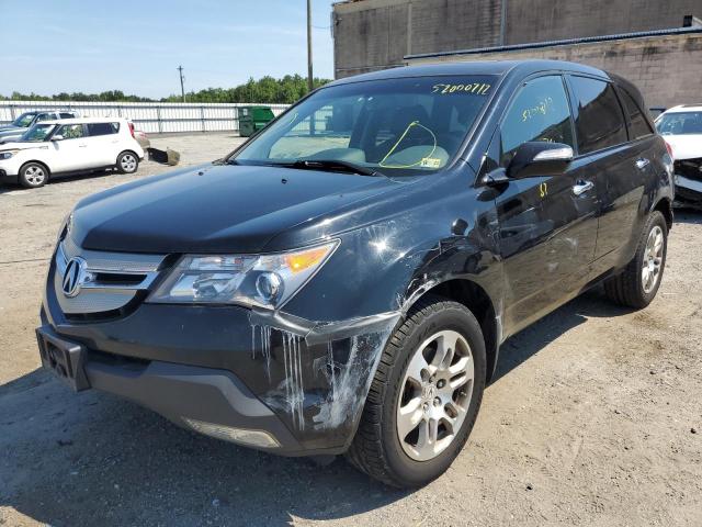 Photo 2 from auction – 2009 ACURA MDX TECHNO with VIN 2HNYD28699H533012