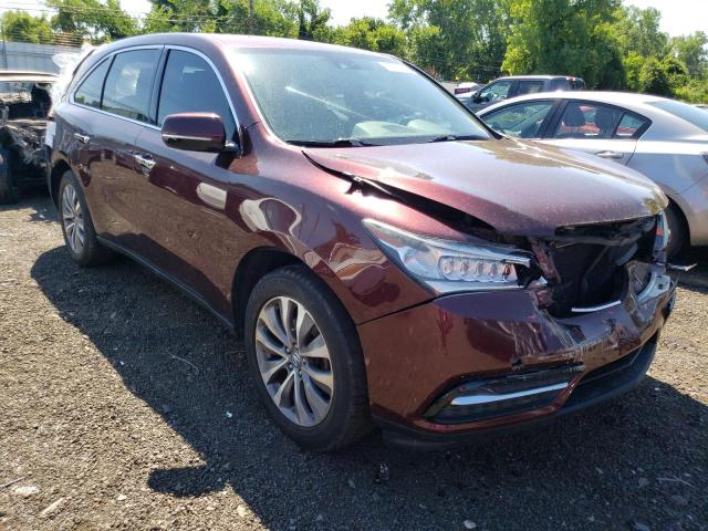 ACURA MDX TECHNO 2015 with VIN 5FRYD4H48FB003310 - Photo from auction