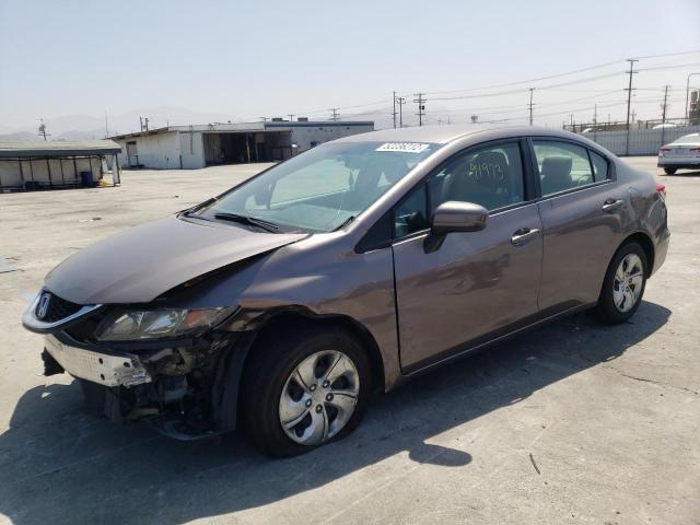 Photo 2 from auction – 2014 HONDA CIVIC LX with VIN 19XFB2F50EE224760