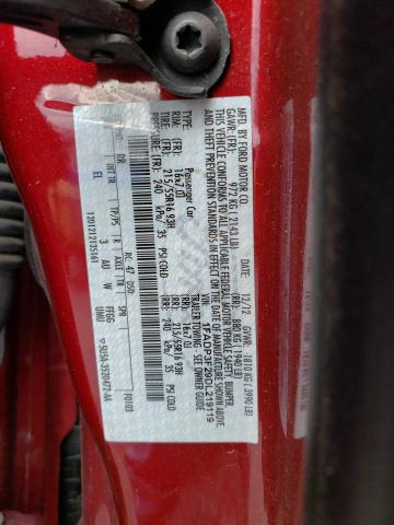 Photo 10 from auction – 2013 FORD FOCUS SE with VIN 1FADP3F29DL219119