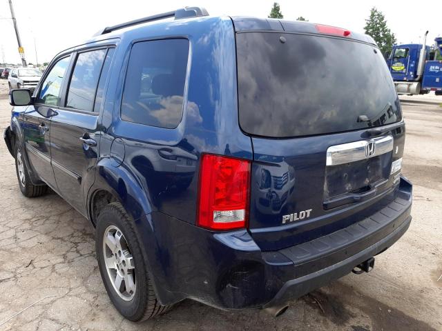 Photo 3 from auction – 2009 HONDA PILOT TOUR with VIN 5FNYF48889B037248