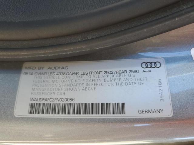 Photo 10 from auction – 2015 AUDI A6 PREMIUM with VIN WAUDFAFC2FN020086