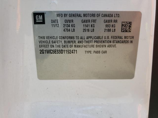 Photo 10 from auction – 2013 CHEVROLET IMPALA LTZ with VIN 2G1WC5E33D1192471