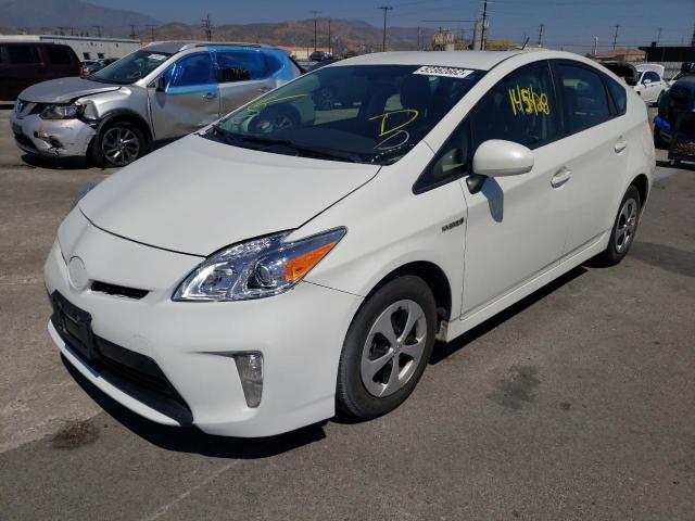 Photo 2 from auction – 2015 TOYOTA PRIUS with VIN JTDKN3DU0F1914888