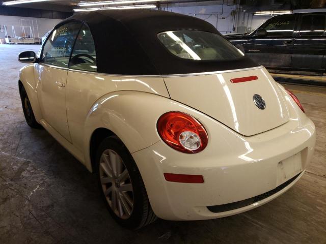 Photo 3 from auction – 2008 VOLKSWAGEN NEW BEETLE with VIN 3VWRF31Y98M414962