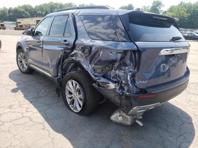 Photo 3 from auction – 2021 FORD EXPLORER X with VIN 1FMSK8DH6MGB22288