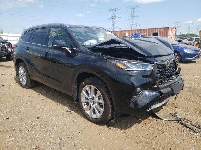 TOYOTA HIGHLANDER 2021 with VIN 5TDDZRBHXMS141319 - Photo from auction
