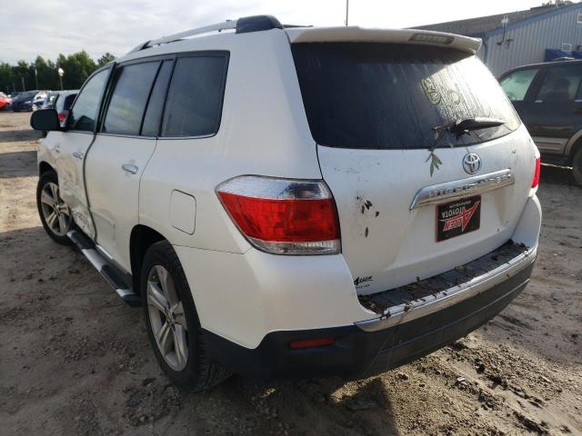 Photo 3 from auction – 2012 TOYOTA HIGHLANDER with VIN 5TDYK3EH9CS083006