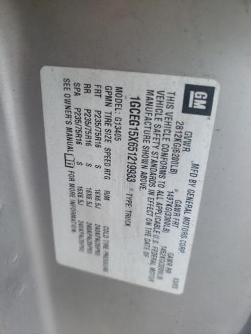 Photo 10 from auction – 2005 CHEVROLET EXPRESS G1 with VIN 1GCEG15X651219933
