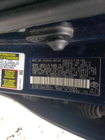 Photo 10 from auction – 2018 TOYOTA COROLLA L with VIN 2T1BURHE9JC980580
