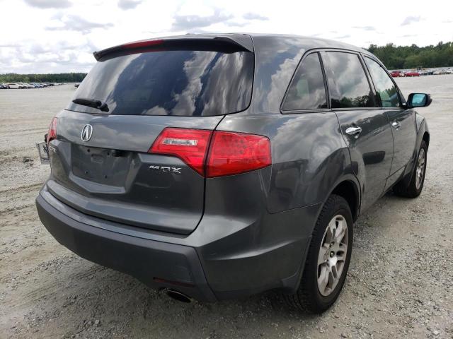 Photo 4 from auction – 2007 ACURA MDX TECHNO with VIN 2HNYD28497H551781