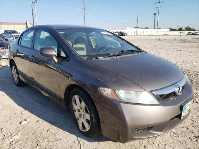 HONDA CIVIC LX 2010 with VIN 19XFA1F55AE085961 - Photo from auction