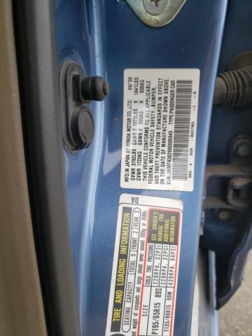 Photo 10 from auction – 2009 HONDA CIVIC HYBR with VIN JHMFA36299S005943