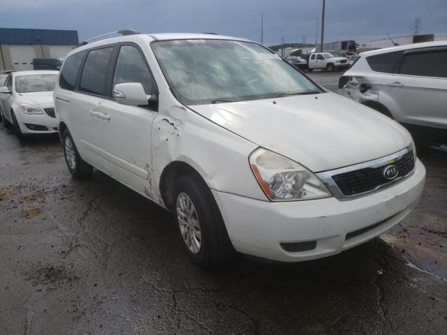 KIA SEDONA LX 2012 with VIN KNDMG4C73C6439269 - Photo from auction