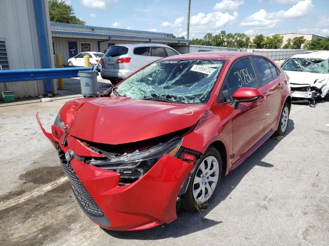 Photo 2 from auction – 2021 TOYOTA COROLLA LE with VIN 5YFEPMAE3MP150800