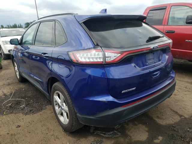 Photo 3 from auction – 2015 FORD EDGE SE with VIN 2FMTK4G88FBC30818