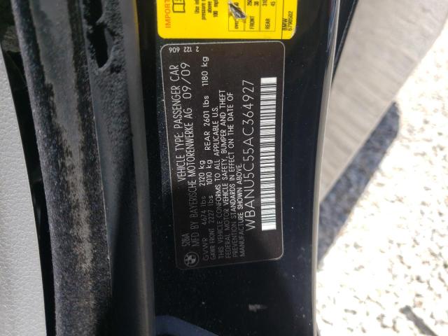 Photo 10 from auction – 2010 BMW 528 I with VIN WBANU5C55AC364927
