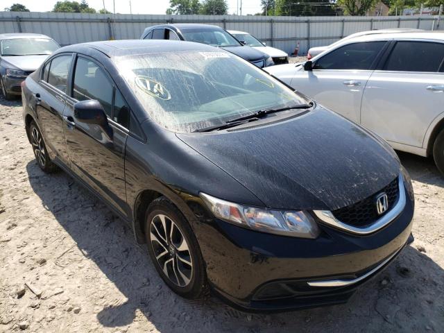HONDA CIVIC EX 2013 with VIN 19XFB2F83DE030751 - Photo from auction