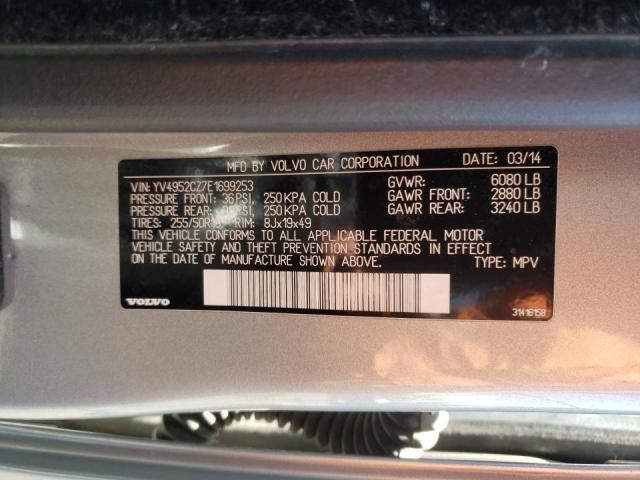 Photo 10 from auction – 2014 VOLVO XC90 3.2 with VIN YV4952CZ7E1699253