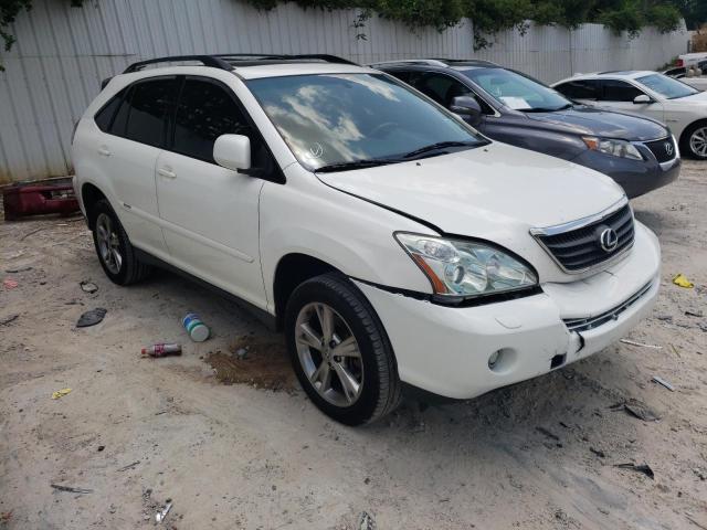 LEXUS RX 400H 2007 with VIN JTJGW31UX72004228 - Photo from auction