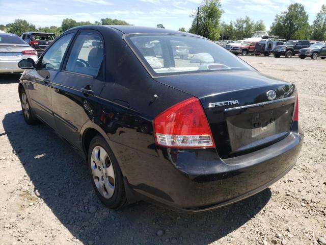 Photo 3 from auction – 2009 KIA SPECTRA EX with VIN KNAFE221X95631736