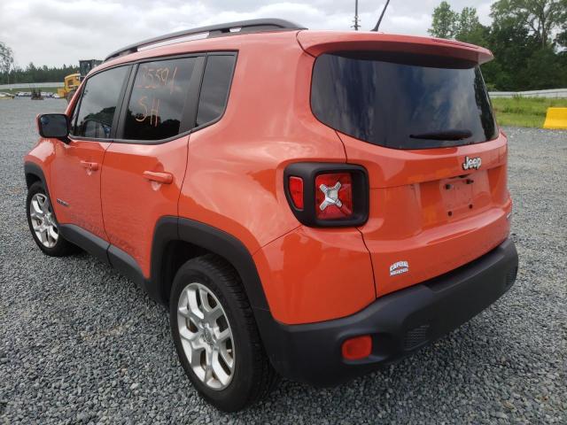 Photo 3 from auction – 2017 JEEP RENEGADE L with VIN ZACCJABB8HPG65782