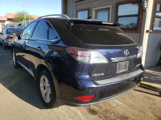 Photo 3 from auction – 2010 LEXUS RX 350 with VIN 2T2BK1BA9AC006204