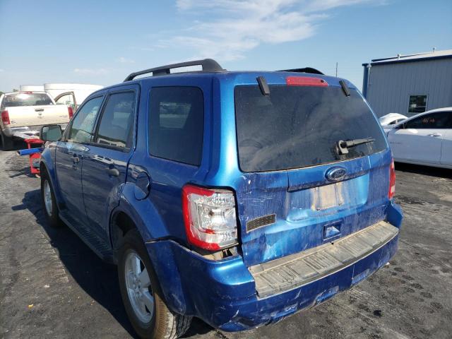 Photo 3 from auction – 2011 FORD ESCAPE XLT with VIN 1FMCU0D79BKA21554