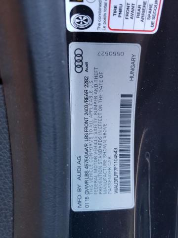 Photo 10 from auction – 2015 AUDI A3 PREMIUM with VIN WAU3FLFF7F1104543