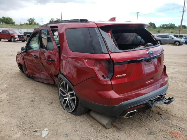 Photo 3 from auction – 2016 FORD EXPLORER S with VIN 1FM5K8GT5GGB34031