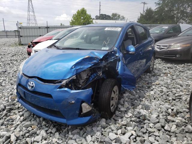 Photo 2 from auction – 2012 TOYOTA PRIUS C with VIN JTDKDTB3XC1012645