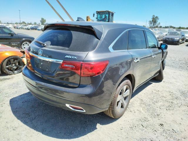 Photo 4 from auction – 2016 ACURA MDX with VIN 5FRYD3H25GB006742