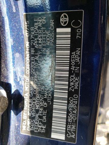 Photo 10 from auction – 2015 TOYOTA PRIUS with VIN JTDKN3DU7F0465764