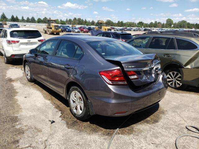Photo 3 from auction – 2014 HONDA CIVIC LX with VIN 19XFB2F56EE047874