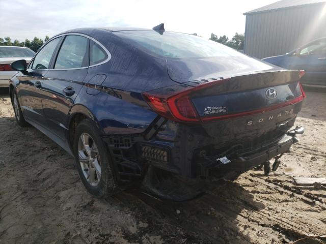 Photo 3 from auction – 2020 HYUNDAI SONATA SE with VIN 5NPEG4JA5LH055437