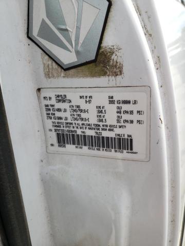 Photo 10 from auction – 1997 DODGE RAM 2500 with VIN 3B7KF23D1VG838459