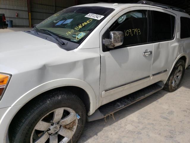 Photo 9 from auction – 2014 NISSAN ARMADA SV with VIN 5N1BA0ND2EN600414