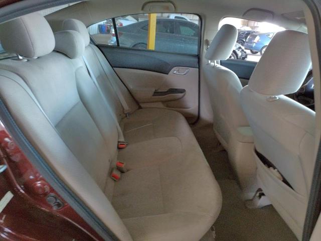 Photo 6 from auction – 2012 HONDA CIVIC LX with VIN 19XFB2F59CE108907