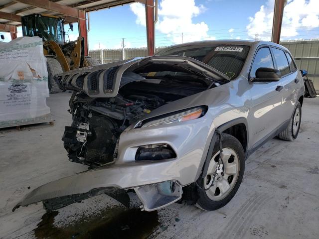Photo 2 from auction – 2014 JEEP CHEROKEE S with VIN 1C4PJLAB3EW314422