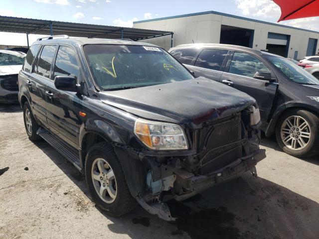 HONDA PILOT EX 2006 with VIN 5FNYF28586B001582 - Photo from auction
