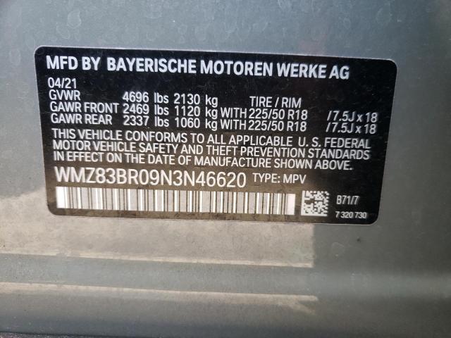 Photo 10 from auction – 2022 MINI COOPER S C with VIN WMZ83BR09N3N46620