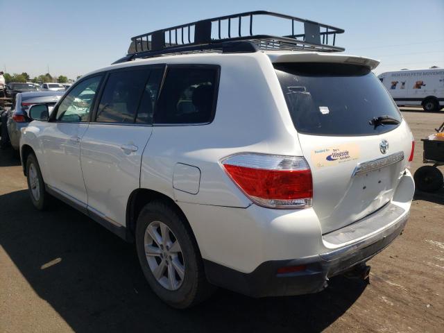 Photo 3 from auction – 2012 TOYOTA HIGHLANDER with VIN 5TDBK3EH2CS150213