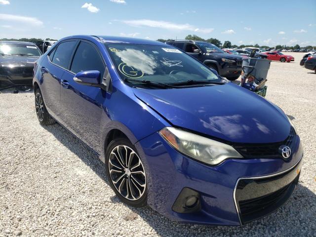 TOYOTA COROLLA L 2015 with VIN 2T1BURHE0FC433074 - Photo from auction