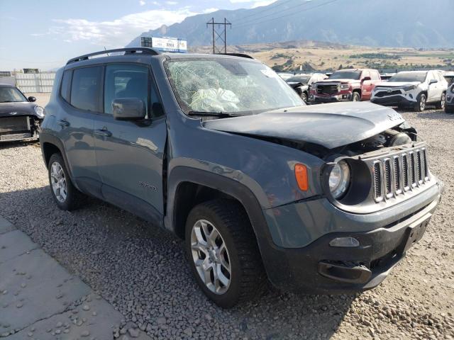 JEEP RENEGADE L 2017 with VIN ZACCJBBB0HPG39957 - Photo from auction