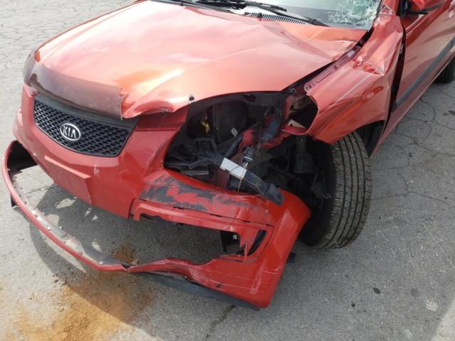 Photo 9 from auction – 2009 KIA RIO BASE with VIN KNADE223796533802