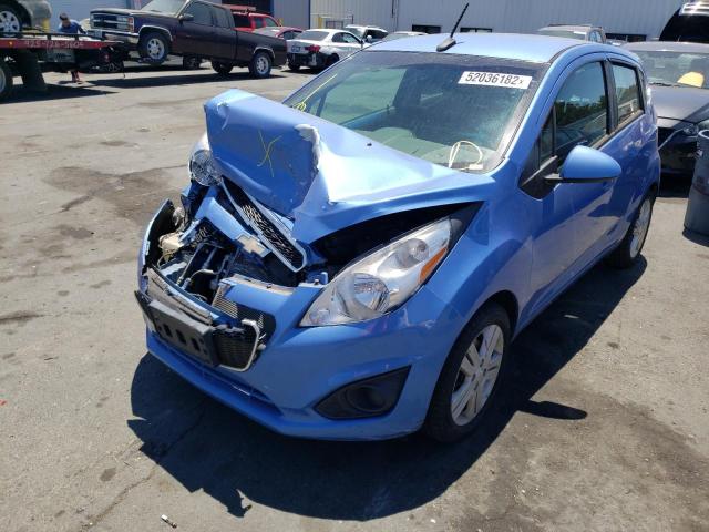 Photo 2 from auction – 2014 CHEVROLET SPARK 1LT with VIN KL8CD6S94EC530034
